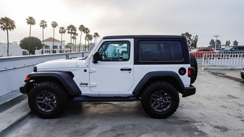 Used 2025 Bright White Clearcoat Jeep Sport S image 14