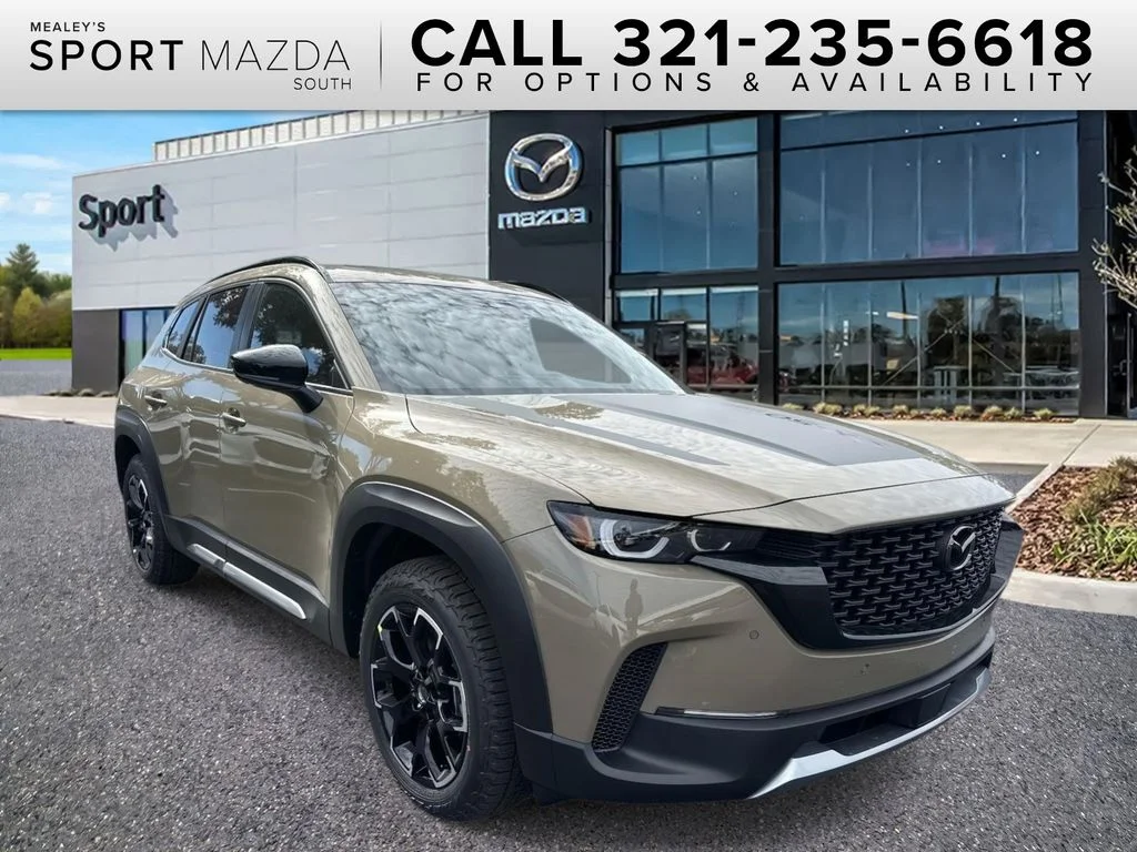 New 2026 Zircon Sand Metallic Mazda 2.5 Turbo Meridian Edition AWD image 1