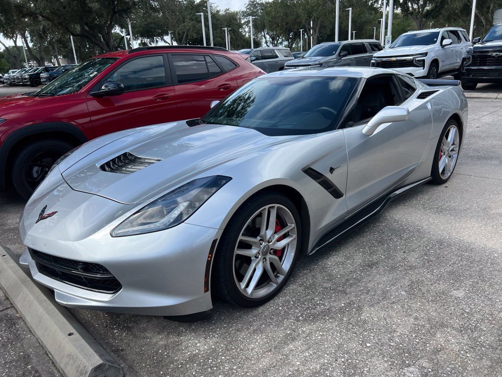 Used 2017 BLADE SILVER METALLIC Chevrolet Z51 2LT image 1