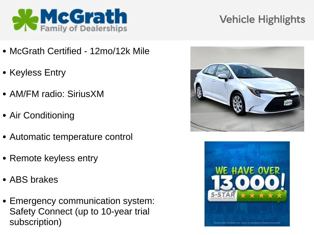 Used 2025 Beige Toyota LE image 6
