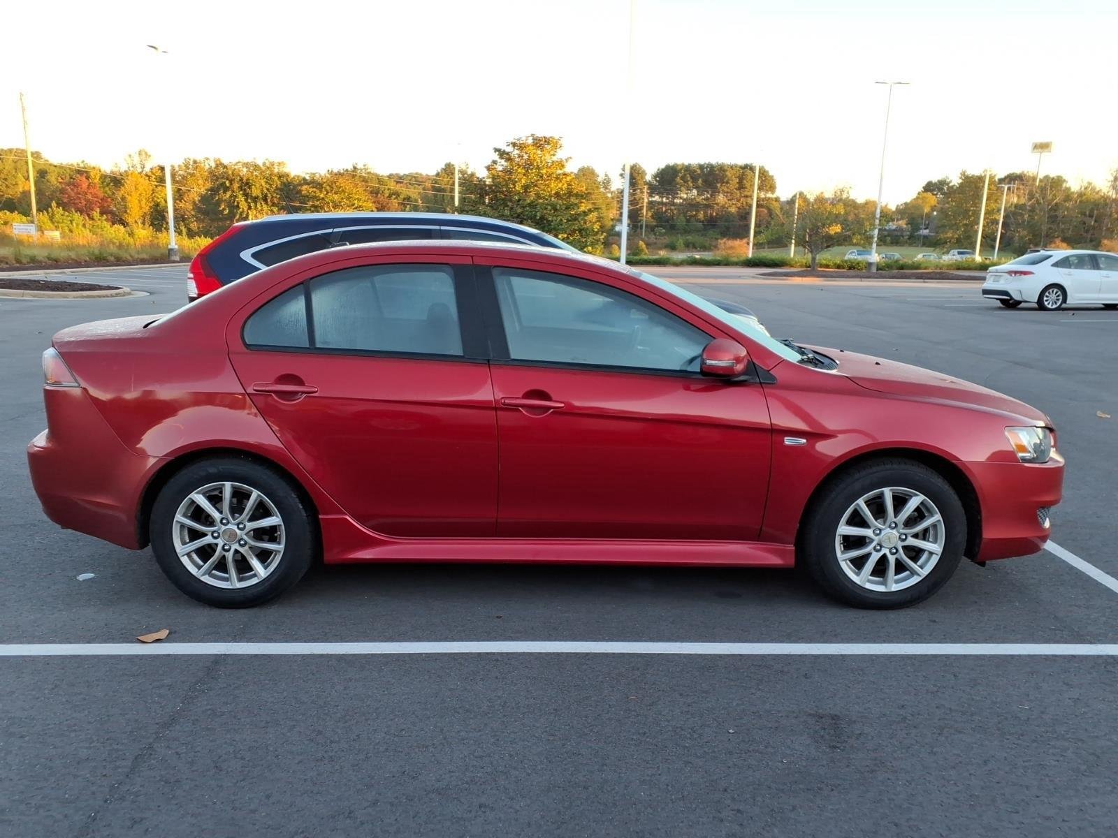 Used 2015 Mitsubishi Lancer ES with VIN JA32U2FU1FU012077 for sale in Henderson, NC