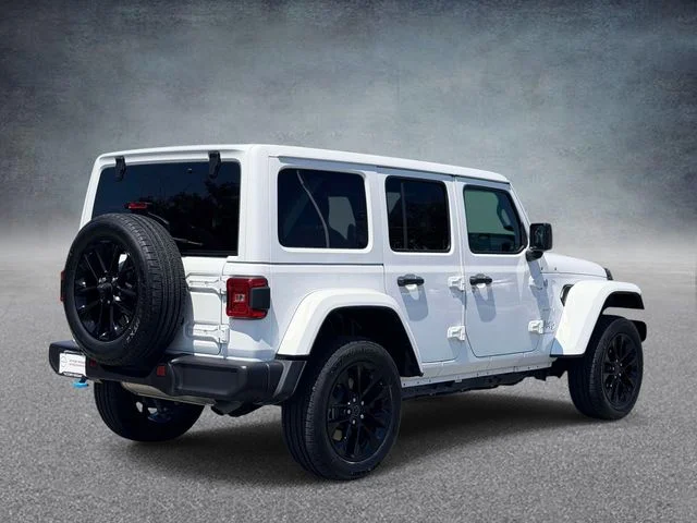 Used 2024 White Jeep Sahara 4xe image 2