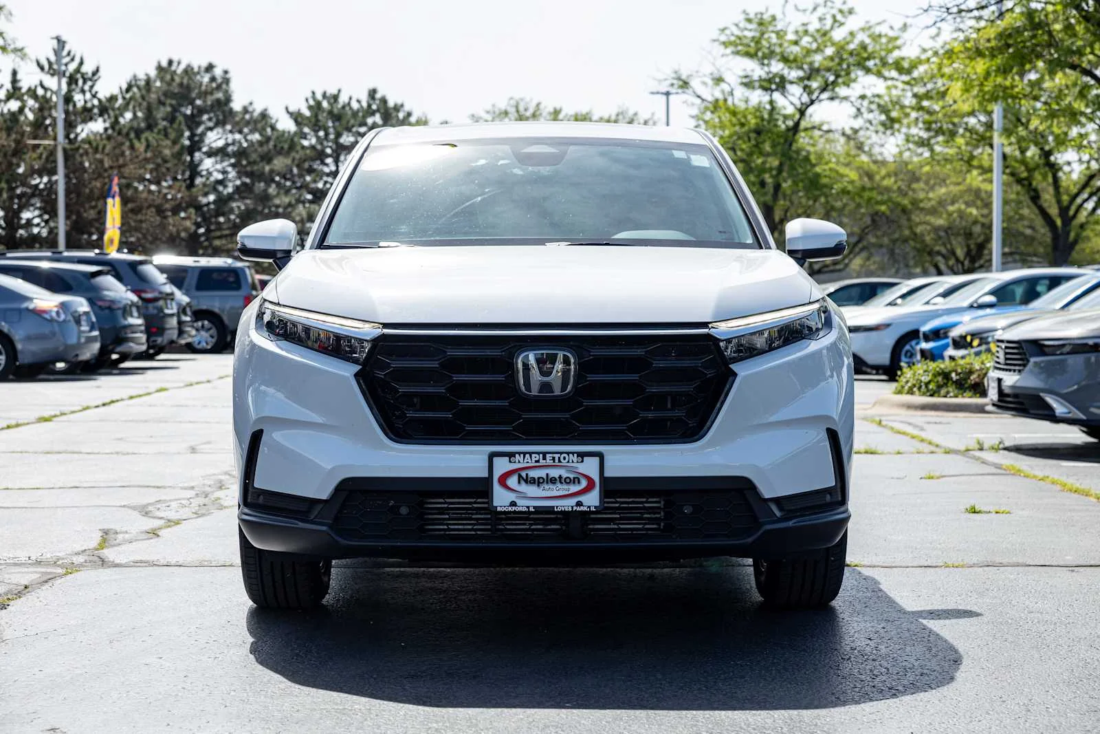 Certified Used 2024 Platinum White Pearl Honda EX-L image 2