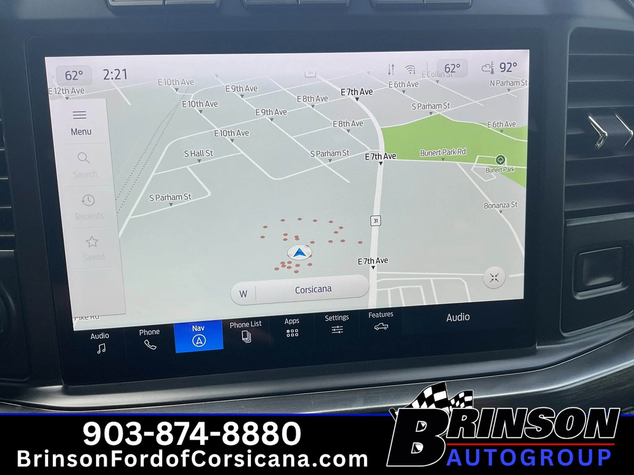 Used 2024 Carbonized Gray Metallic Ford LARIAT image 30