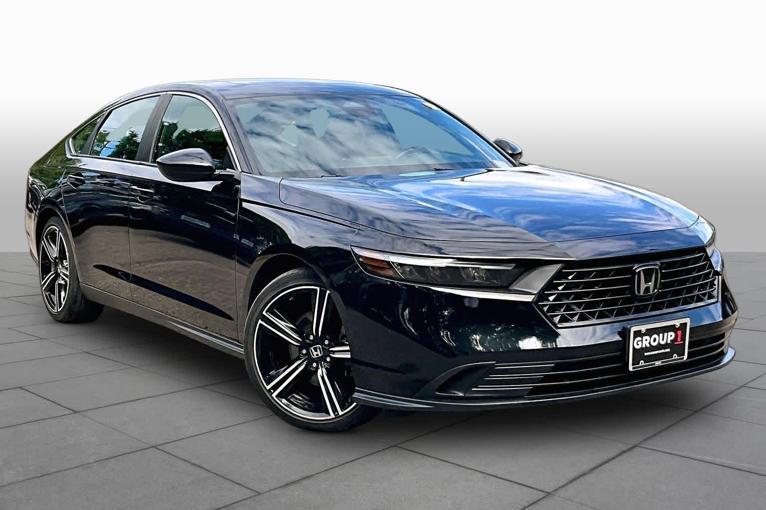 Used 2023 Crystal Black Pearl Honda Sport image 3
