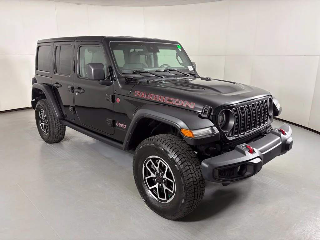 Used 2025 Black Jeep Rubicon image 2