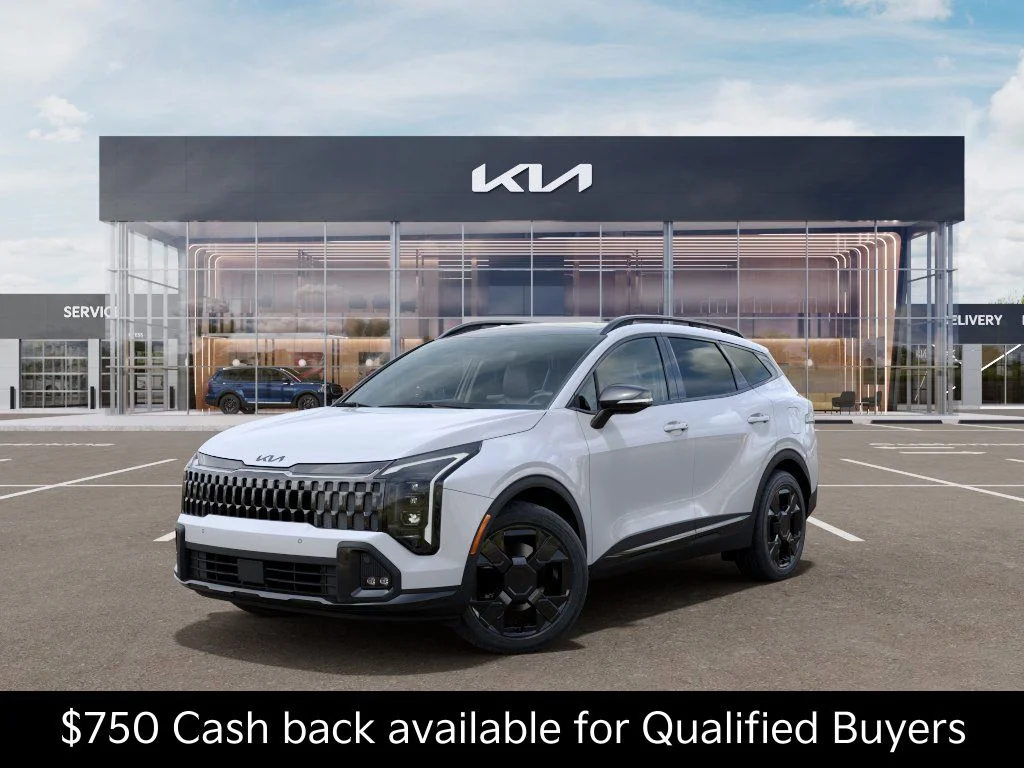 New 2026 Glacial White Pearl Kia X-Line image 1