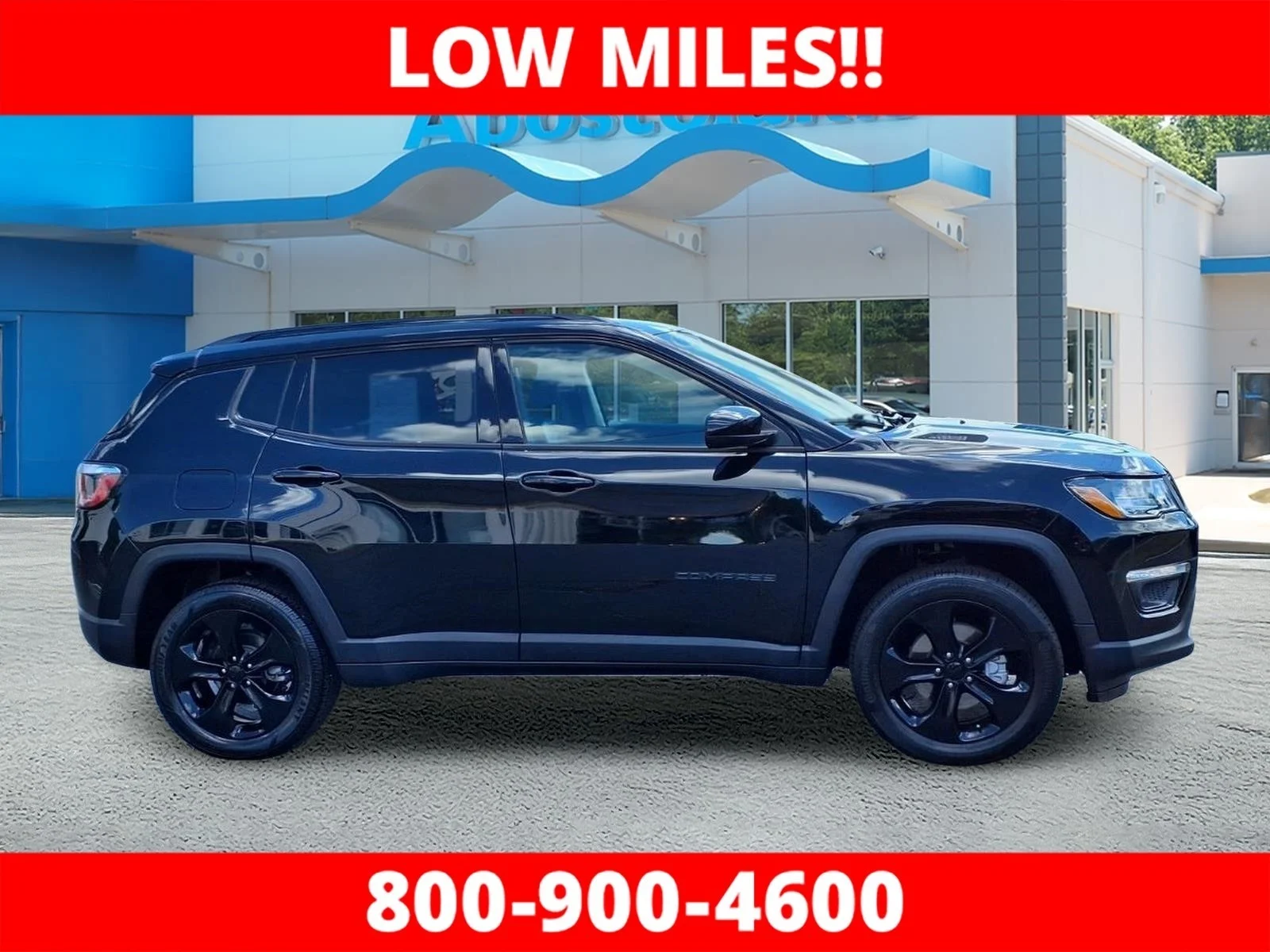 Used 2020 Jeep Compass Altitude with VIN 3C4NJDBB7LT117669 for sale in Cortland, OH