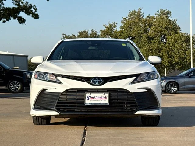 Used 2023 White Toyota LE image 2