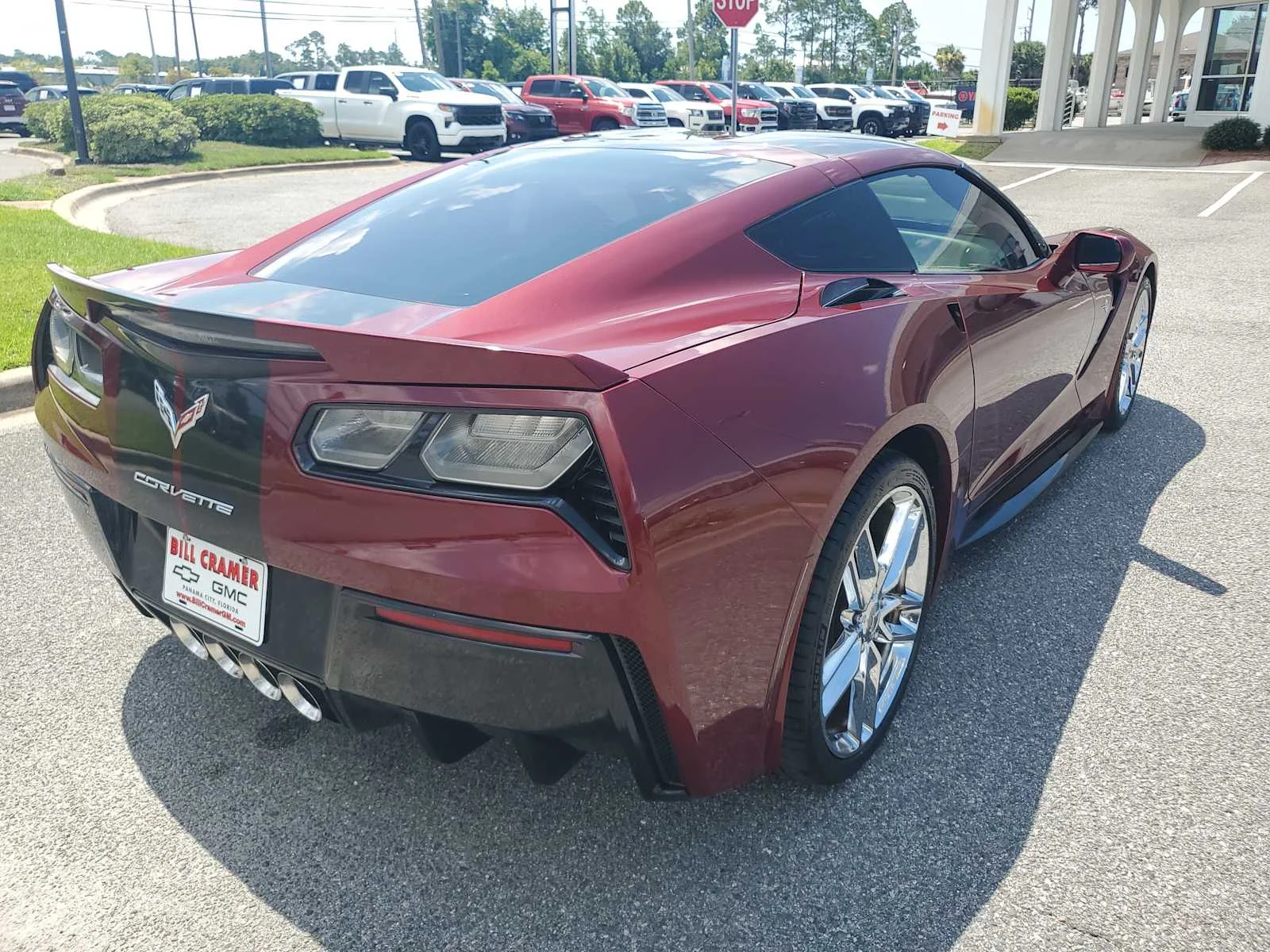 Used 2016 LONG BEACH RED METALLIC TINTCOAT Chevrolet Z51 1LT image 6