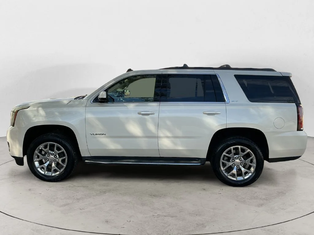 Used 2015 WHITE DIAMOND TRICOAT GMC SLT image 12