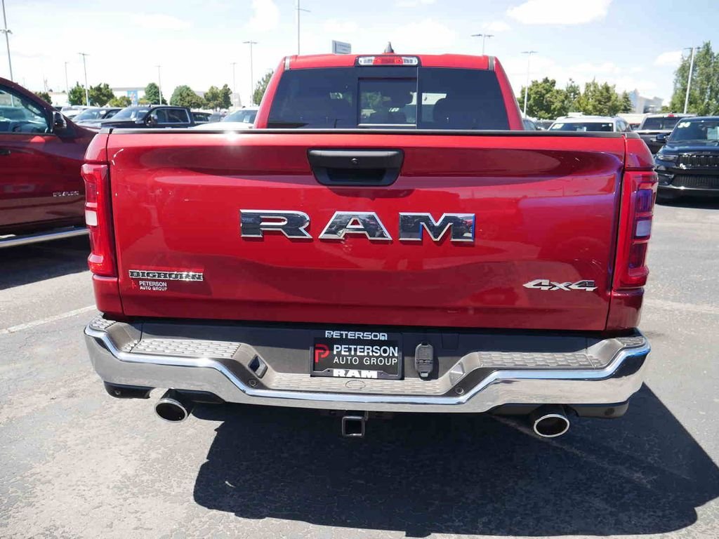 New 2026 Molten Red Pearl-Coat Exterior Paint RAM BIG HORN image 18