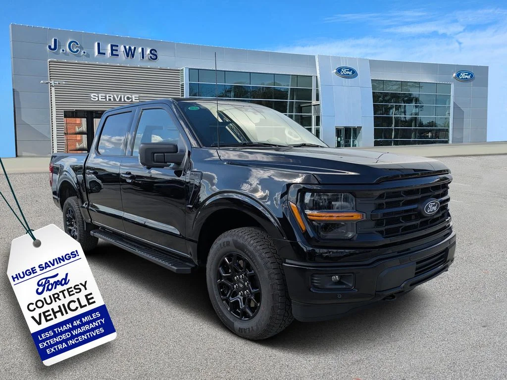 New 2026 Agate Black Metallic Ford XLT image 1