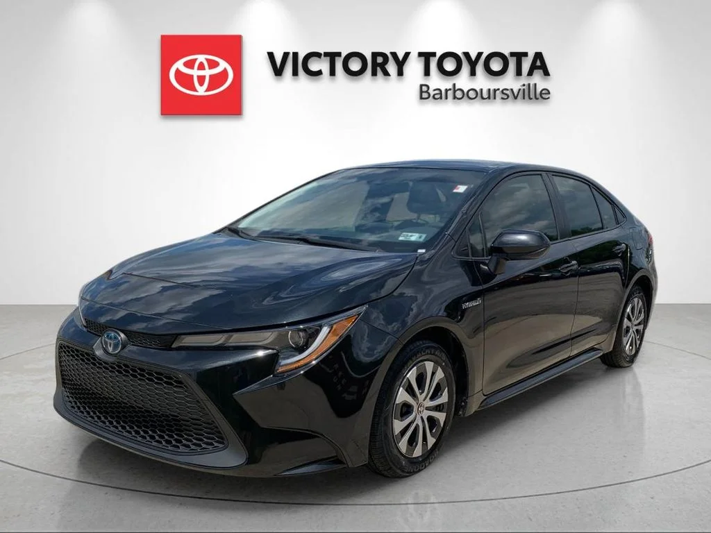 Used 2021 Black Toyota LE image 1