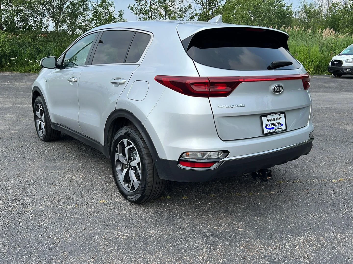 Used 2020 Sparkling Silver Kia LX image 3