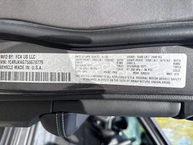 2025 Jeep Grand Cherokee L Altitude - Photo 17