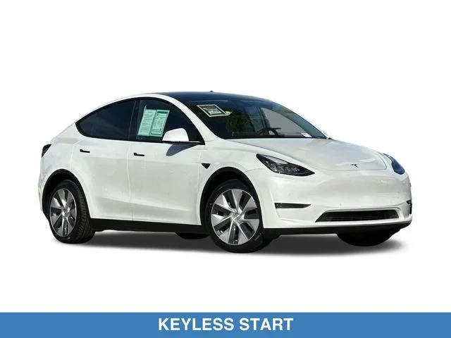 Used 2020 White Tesla Long Range image 2