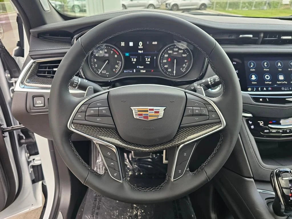New 2026 Crystal White Tricoat Cadillac Sport image 25