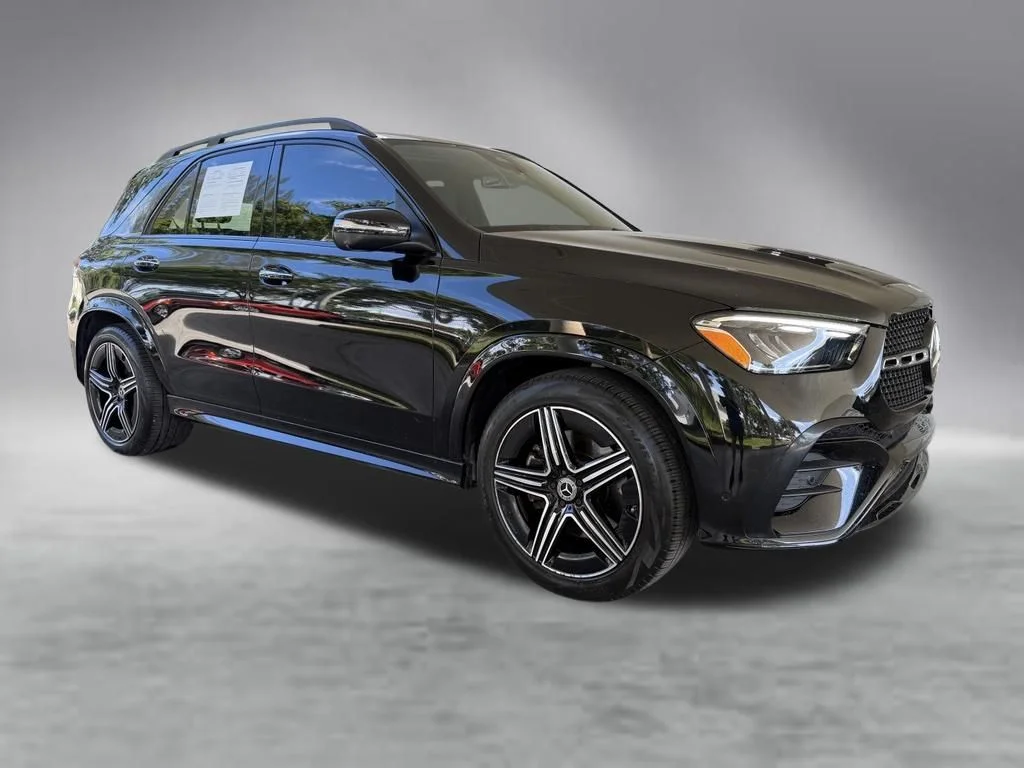 Used 2025 Black Mercedes-Benz GLE 350 image 2