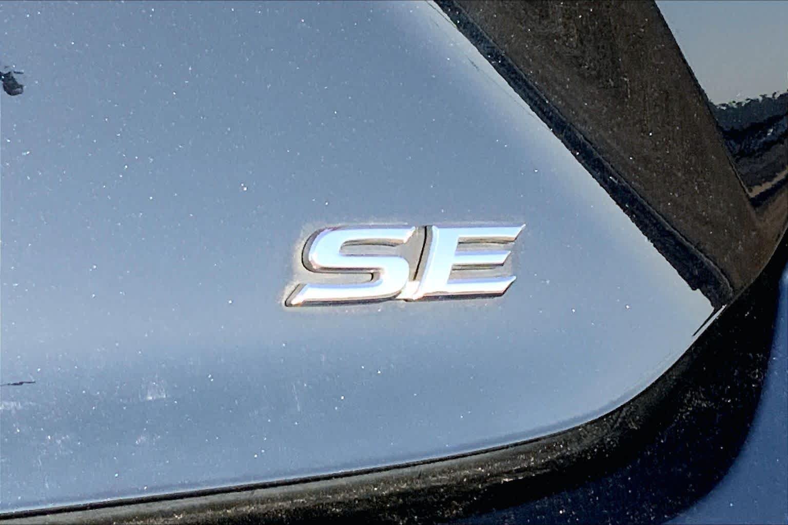 Used 2025 Midnight Black Metallic Toyota SE image 10