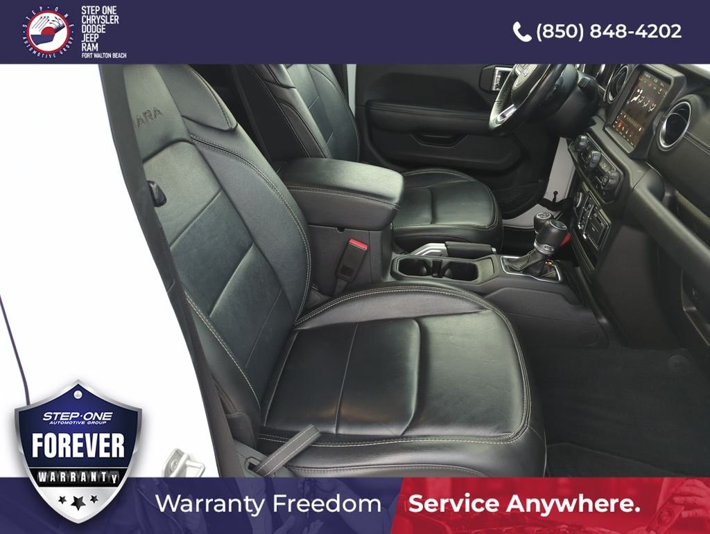 Used 2022 White Jeep Unlimited Sahara 4xe image 32