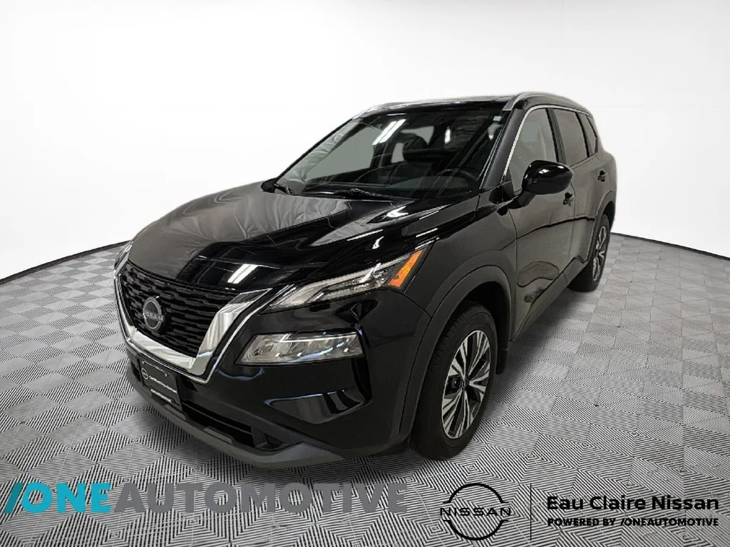 Certified Used 2023 Black Nissan SV image 1