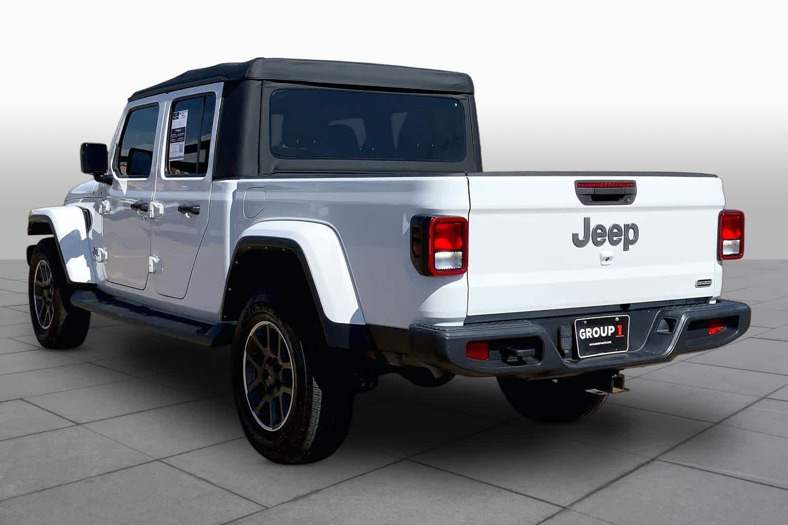 Used 2022 Bright White Clearcoat Jeep Overland image 23