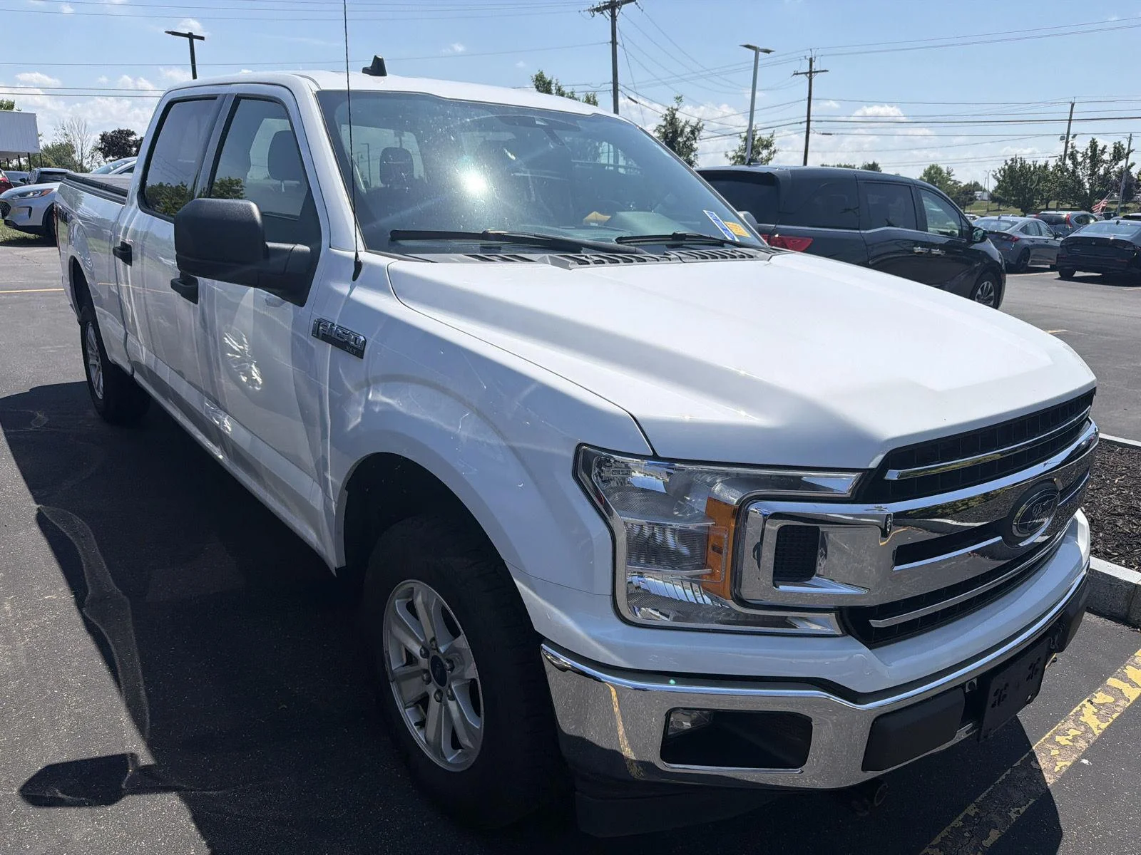 Used 2019 Oxford White Ford XLT image 6