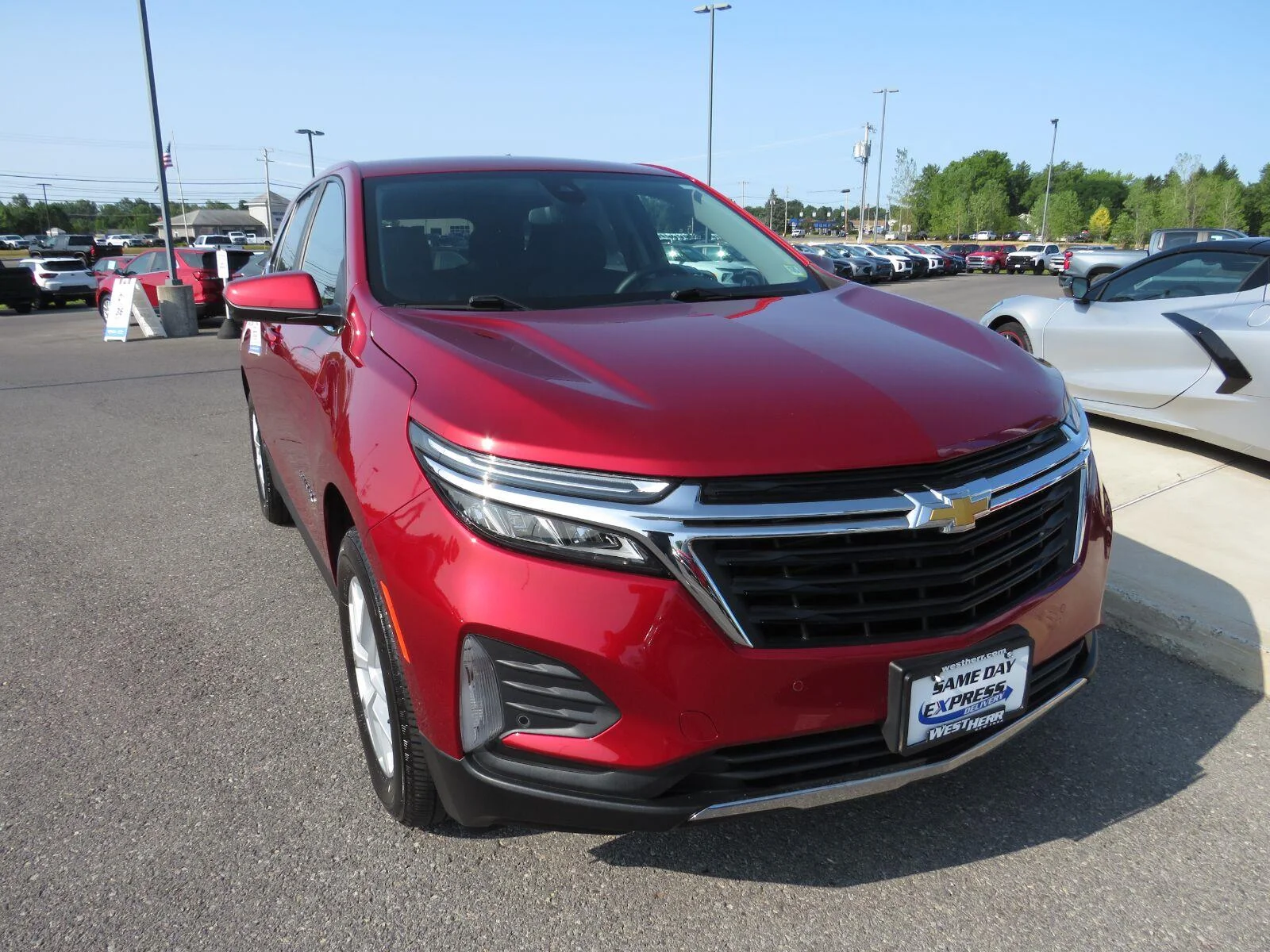 Used 2024 Radiant Red Tintcoat Chevrolet LT image 4