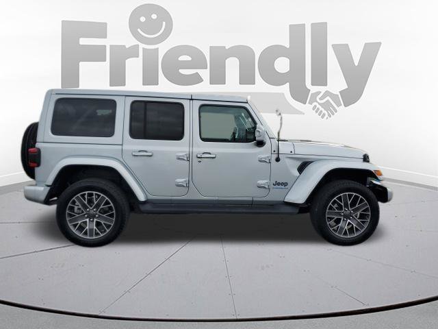 Used 2023 Silver Jeep Sahara 4xe image 6