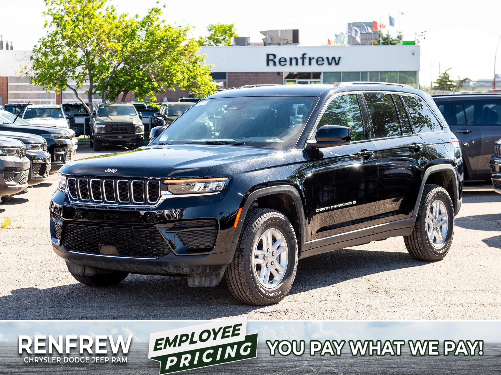 New 2025 Black Jeep Laredo* image 1