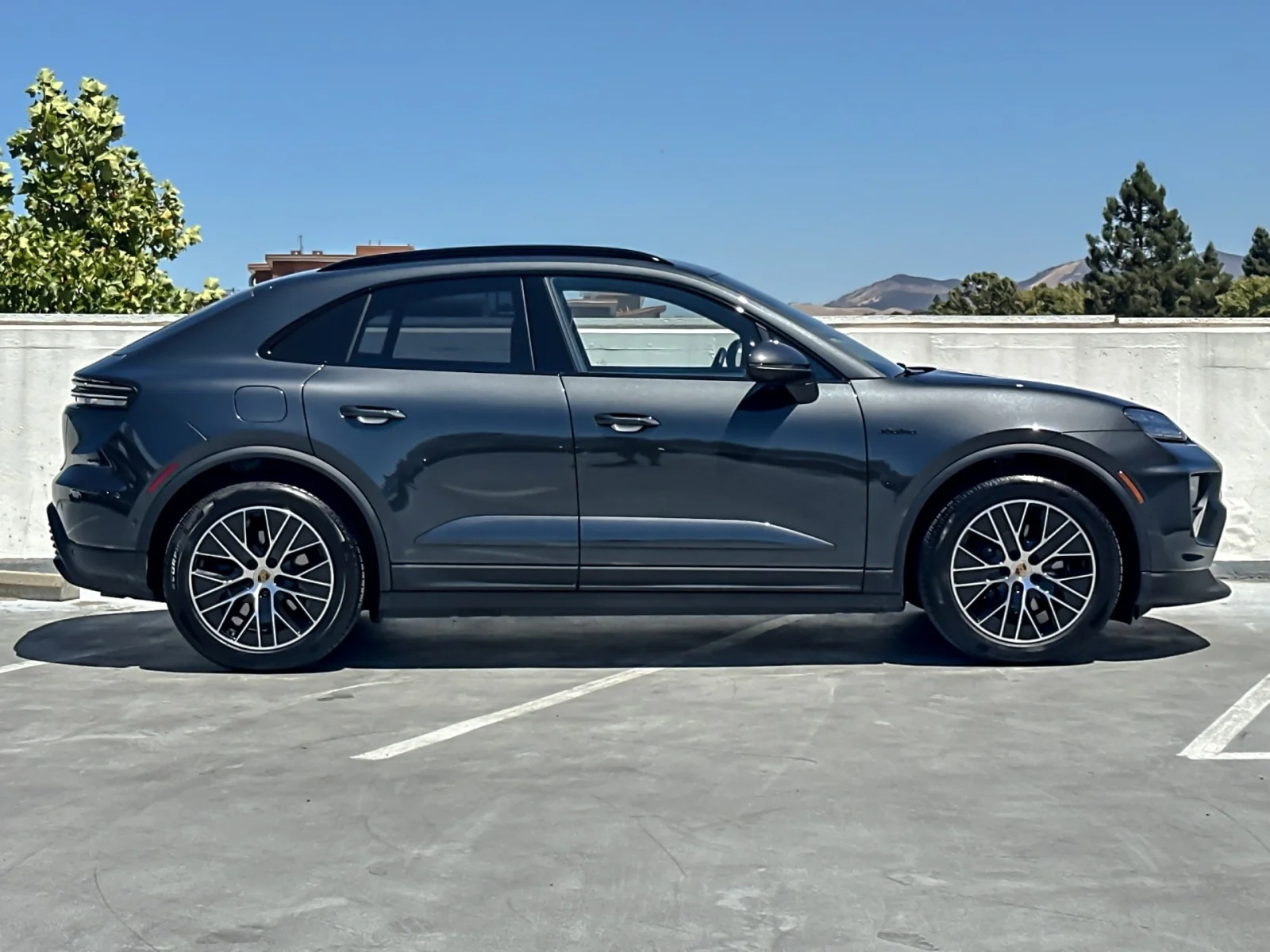 Certified Used 2025 Volcano Grey Metallic Porsche Electric 4 image 9