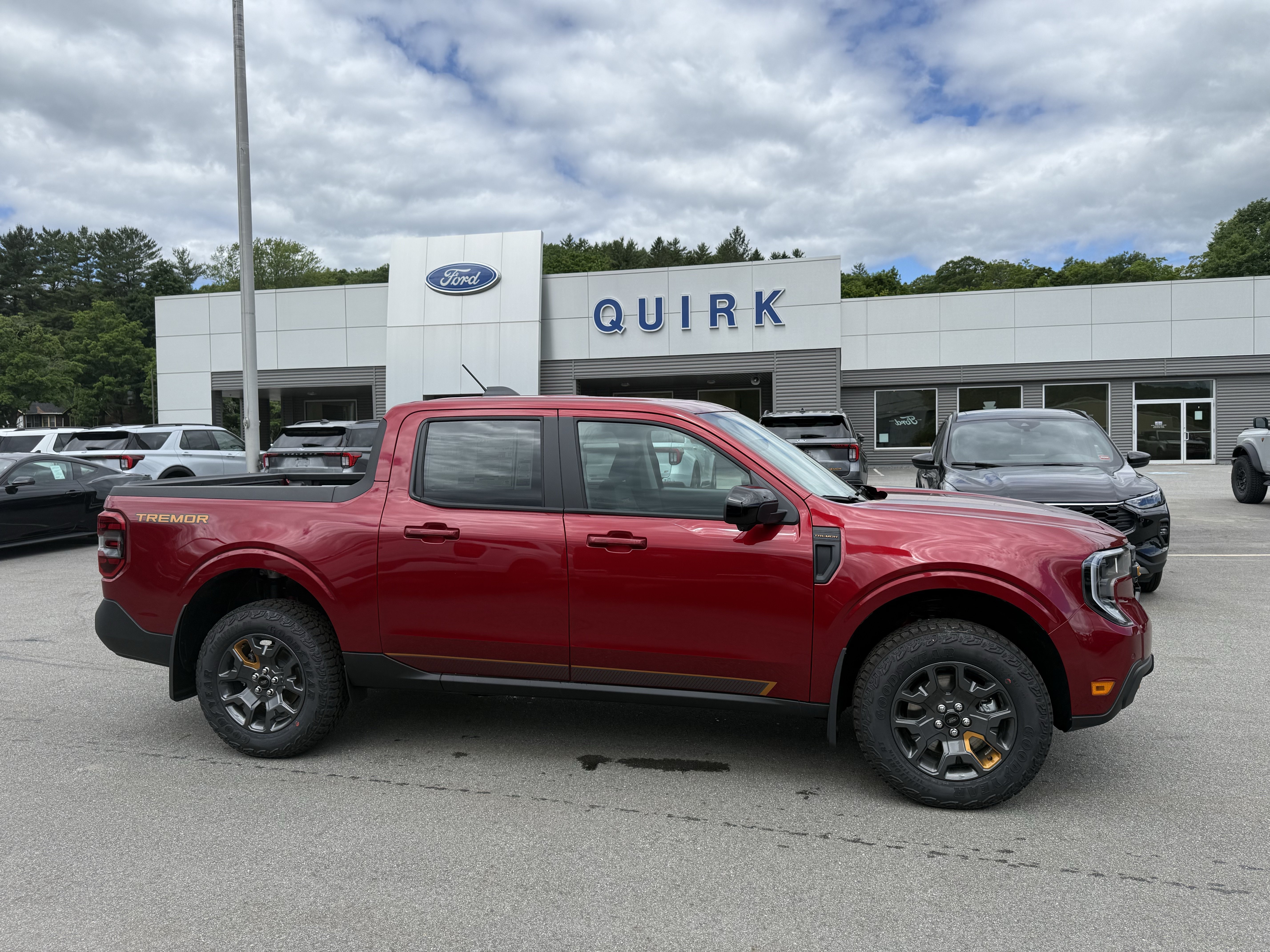 New 2026 Ruby Red Metallic Tinted Clearcoat Ford Tremor® image 2