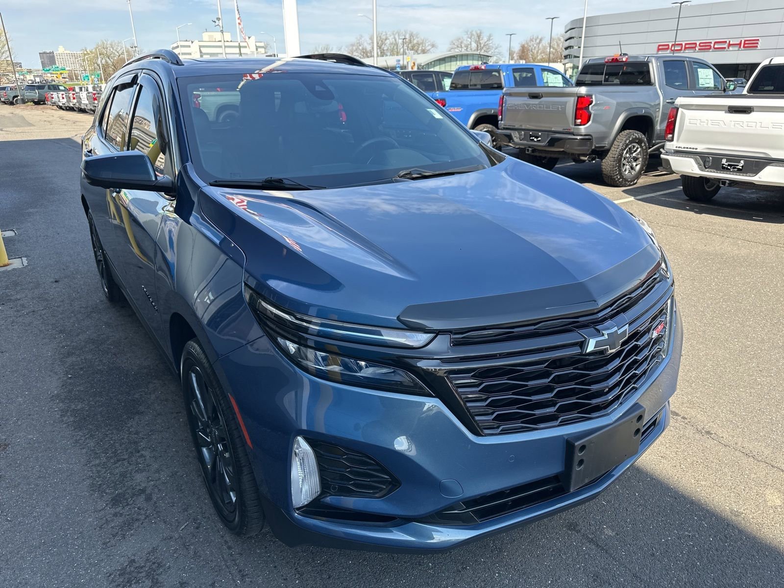 Used 2024 Lakeshore Blue Metallic Chevrolet RS with Safety and Technology Package - Panoramic Sunroof image 3