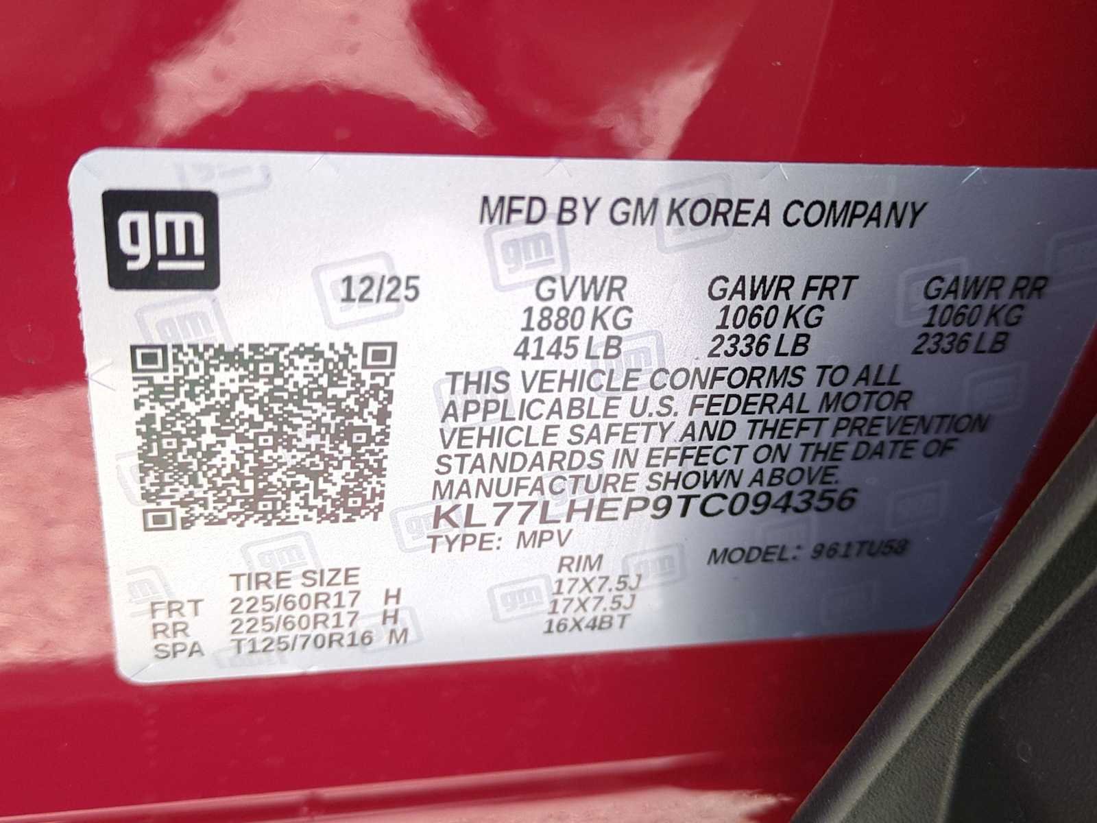 New 2026 Apex Red Chevrolet LT image 29