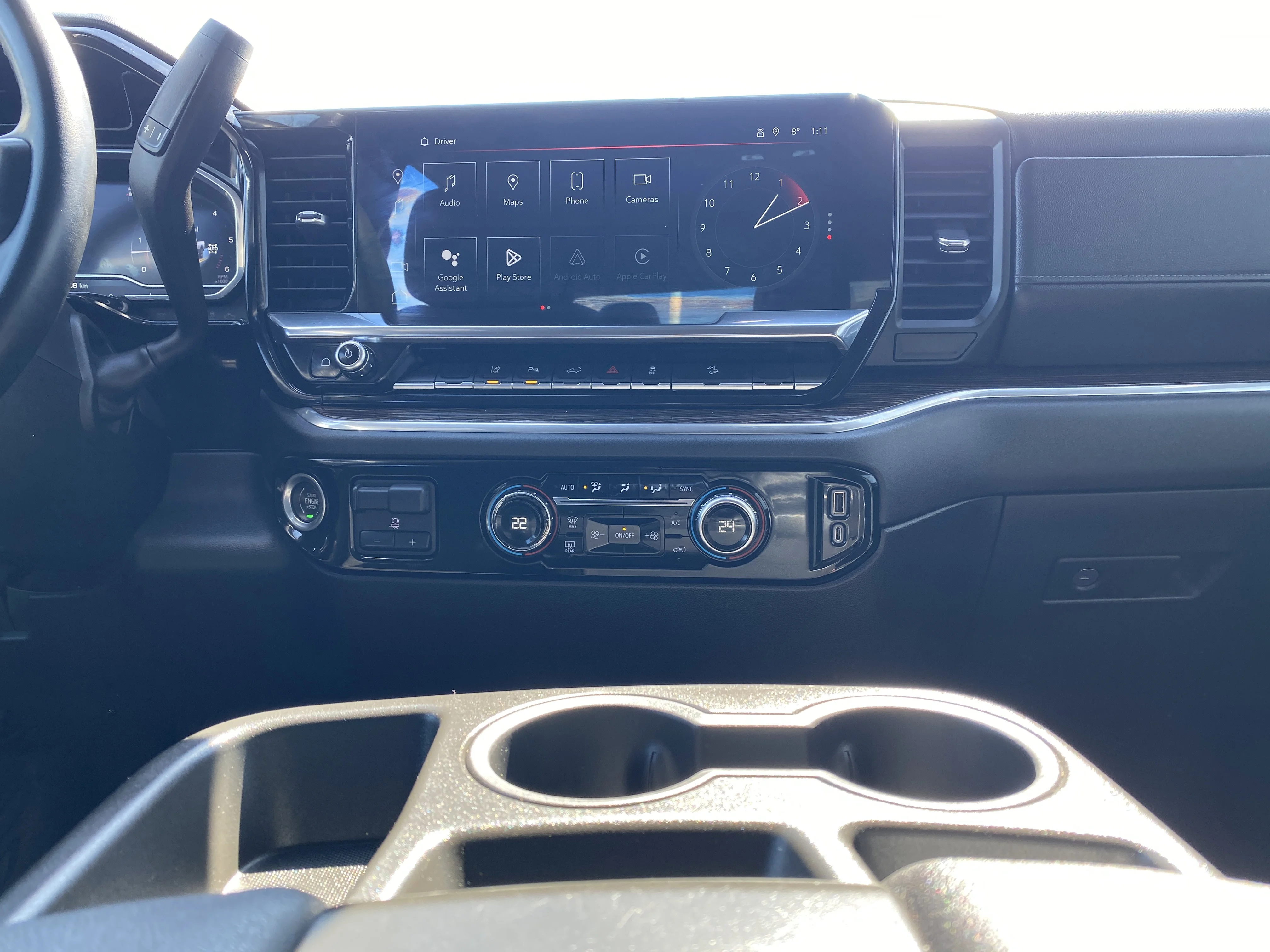 Used 2024 White GMC Crew Cab SLE image 14