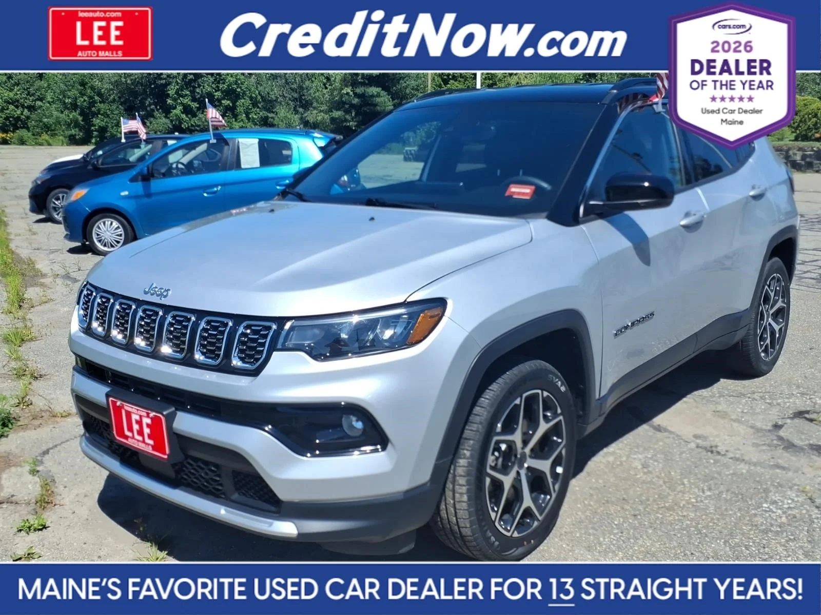Used 2025 Silver Jeep Limited image 1