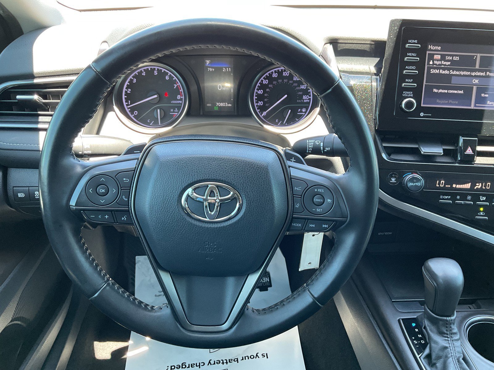 Certified Used 2022 White Toyota SE image 19
