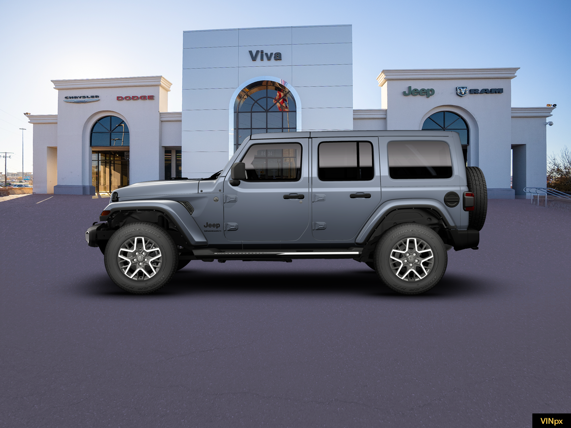 New 2026 Anvil Clear-Coat Exterior Paint Jeep Sahara image 3