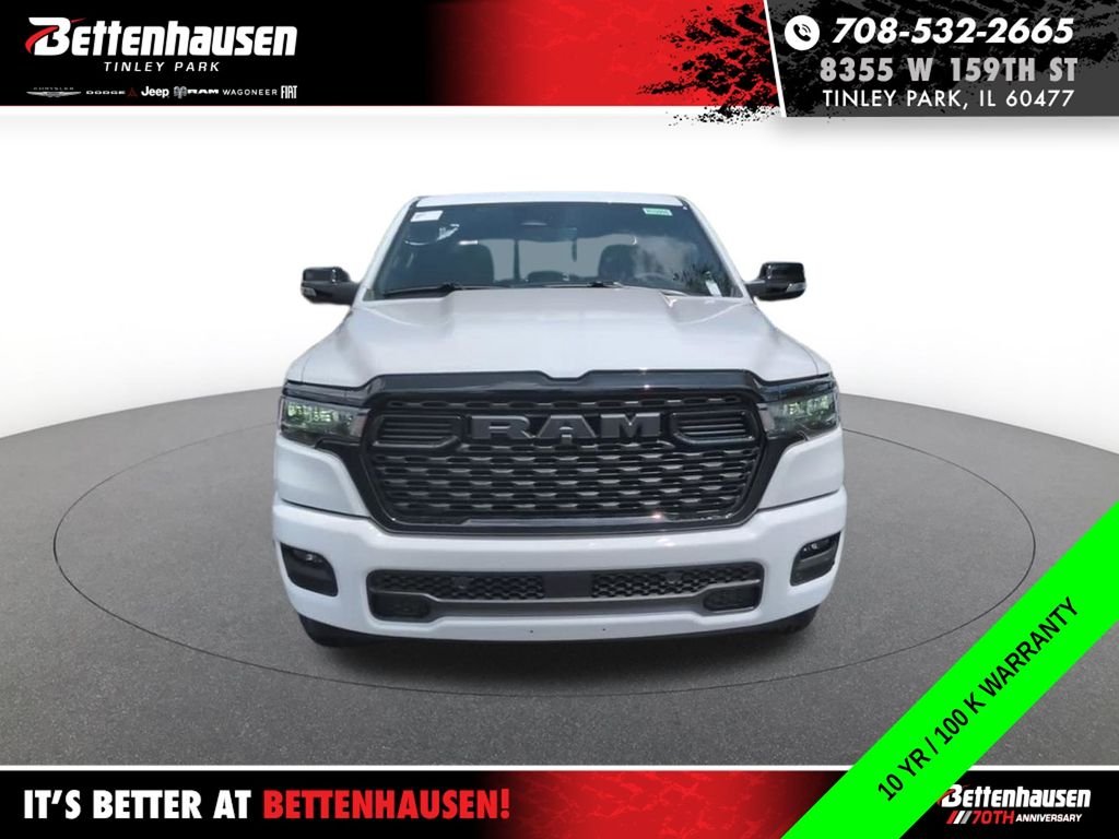 New 2026 Bright White Clear-Coat Exterior Paint RAM Big Horn image 16