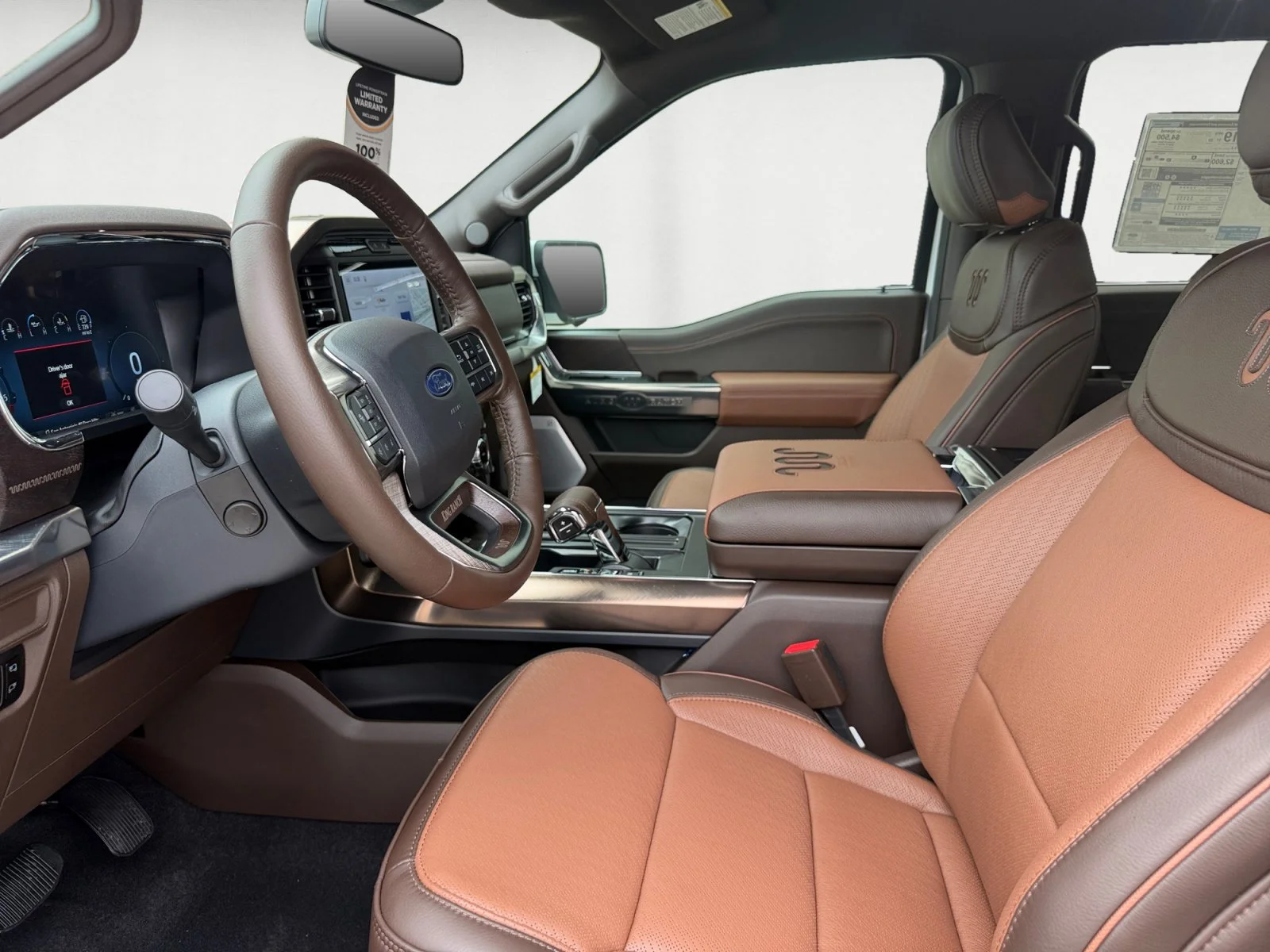 New 2026 Star White Metallic Tri-Coat Ford King Ranch image 10