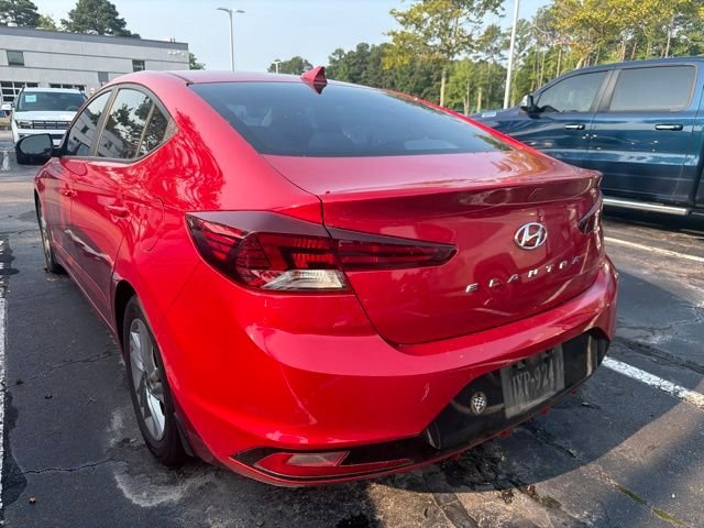 Used 2020 Calypso Red Hyundai SEL image 6