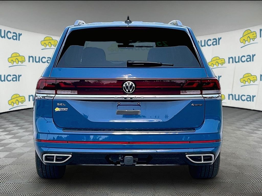 Used 2025 Blue Metallic Volkswagen 2.0T SEL Premium R-Line image 5