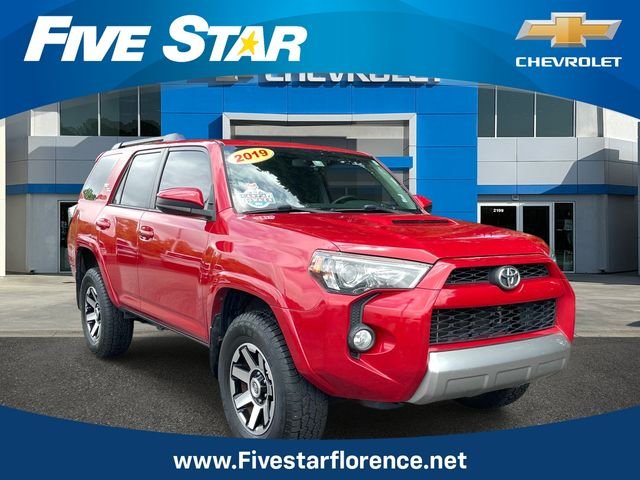 Used 2019 Red Toyota TRD Off-Road image 1