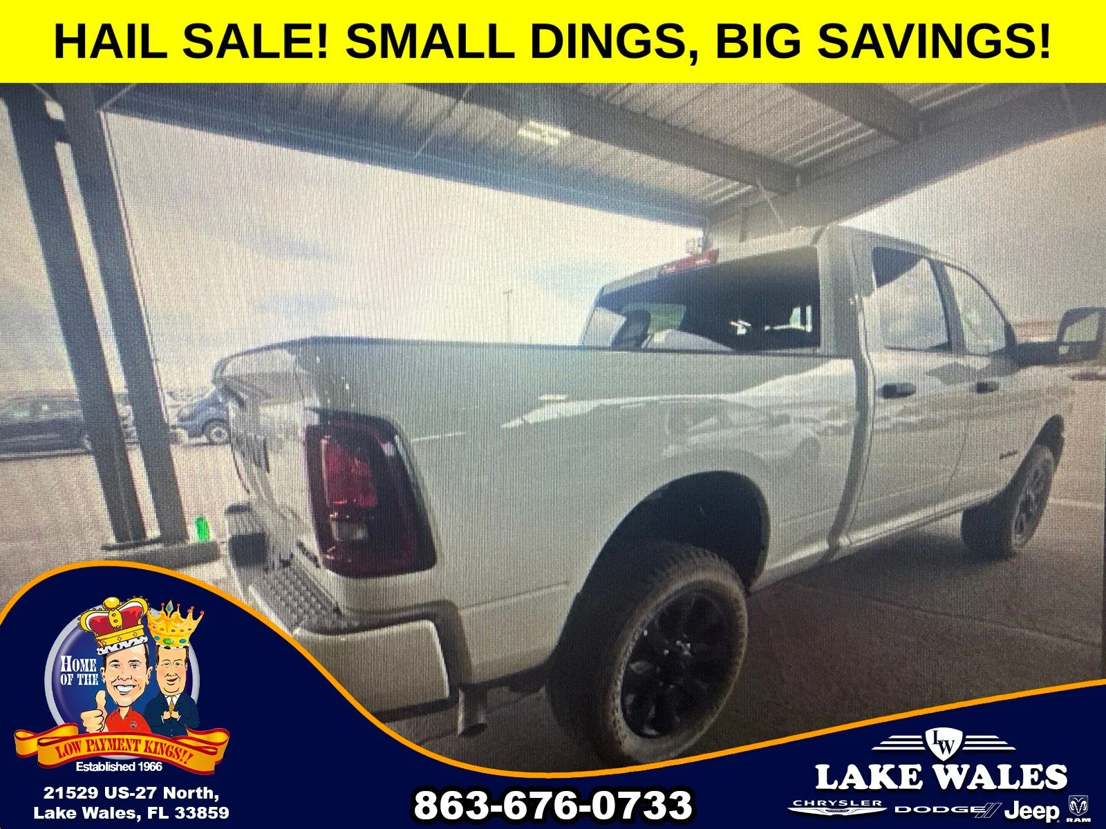 Used 2025 White Ram Big Horn image 3
