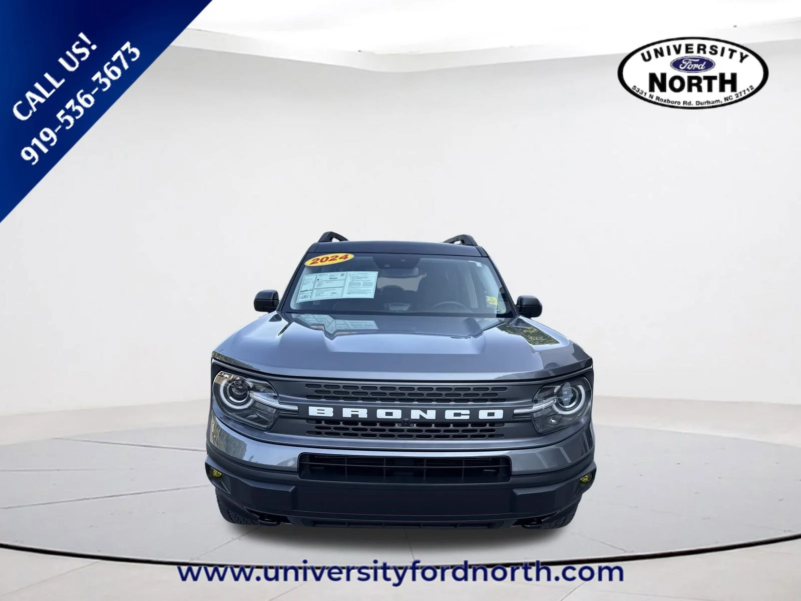 Used 2024 Carbonized Gray Metallic Ford Badlands image 2