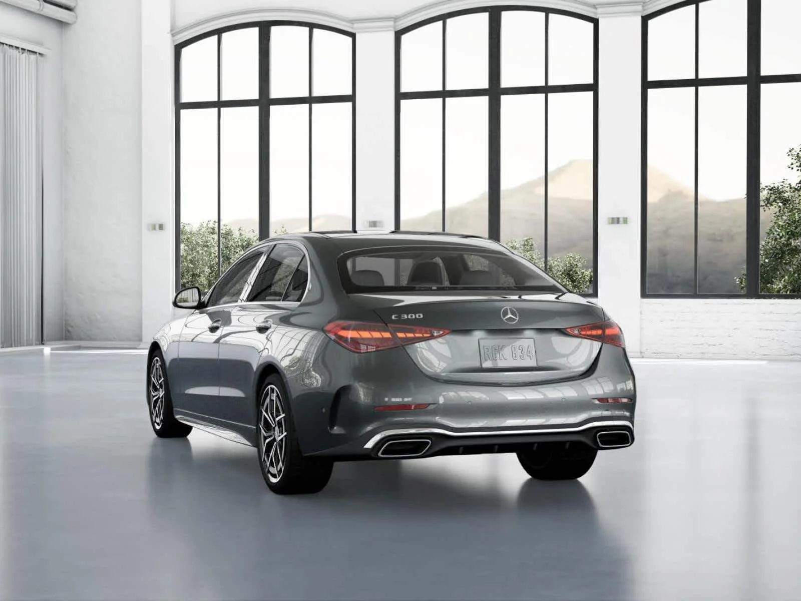 New 2026 Selenite Grey Metallic Mercedes-Benz C 300 image 26