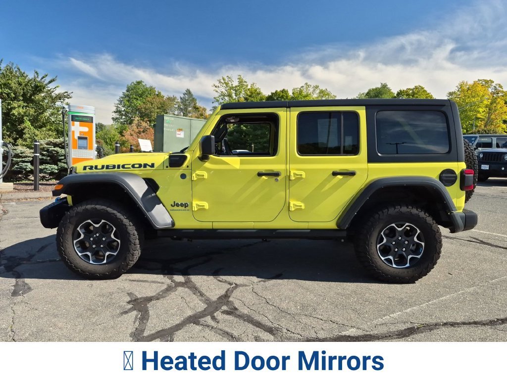 Certified Used 2023 Yellow Jeep Rubicon 4xe image 10