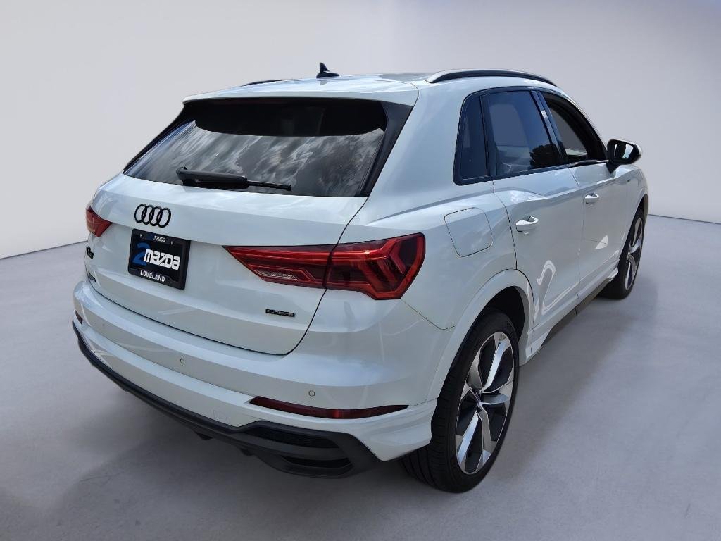 Used 2022 Glacier White Metallic Audi S line Premium Plus image 5