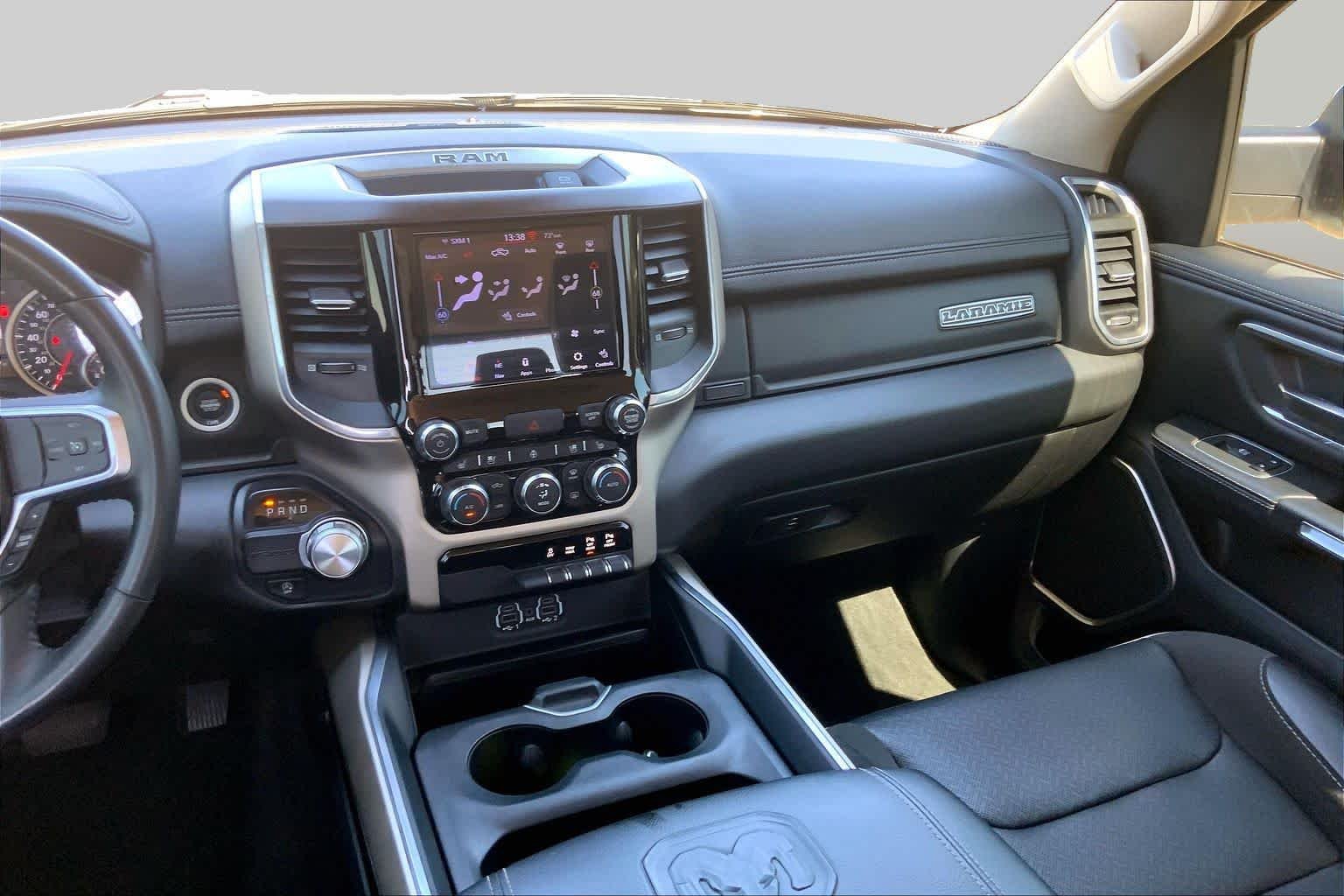 Used 2021 Bright White Clearcoat Ram Laramie image 7